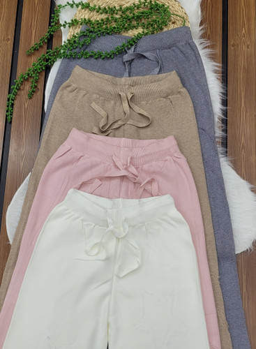 شلوار بافت وارداتی زنانه