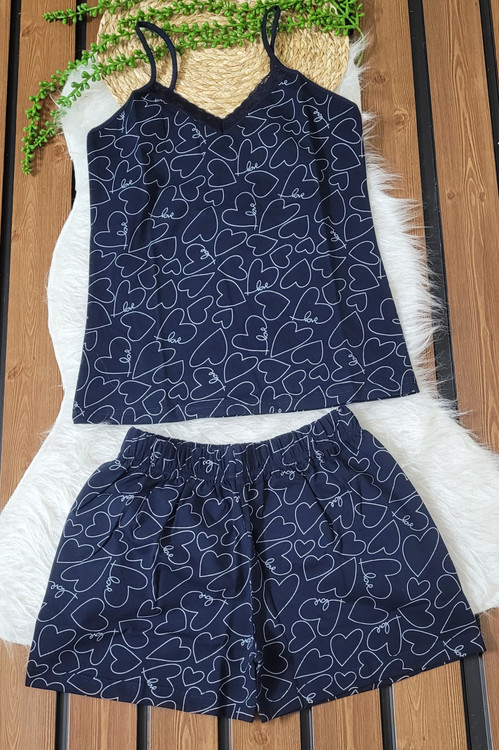 ست تاپ شورتک زنانه