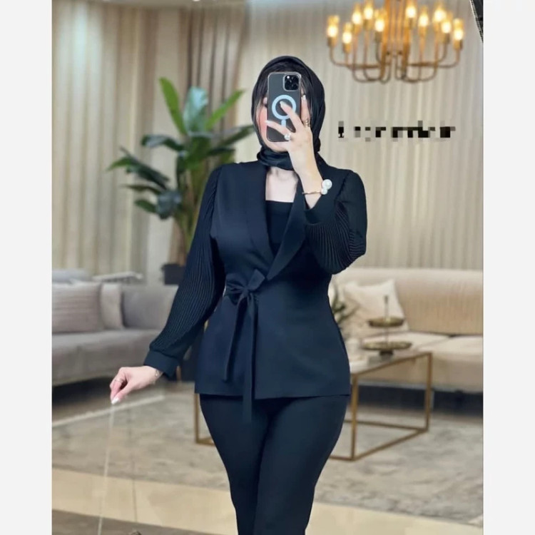 کت مجلسی زنانه آستین پلیسه ارسال فوری
