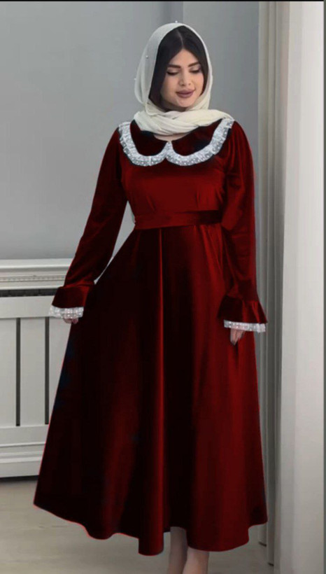 پیراهن یلدایی زنانه مدل انار