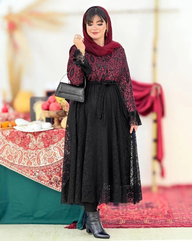 پیراهن یلدایی زنانه