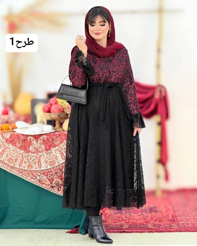 پیراهن یلدایی زنانه