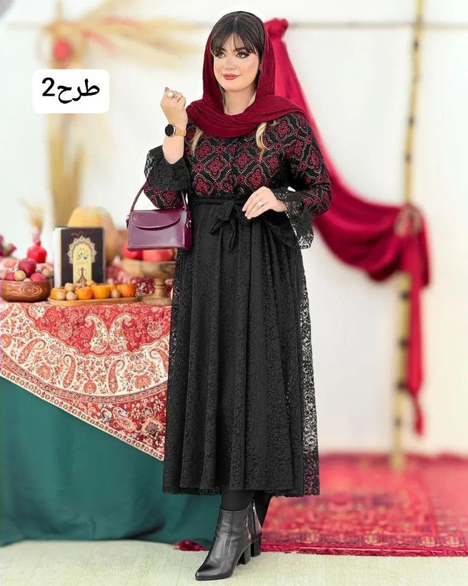پیراهن یلدایی زنانه