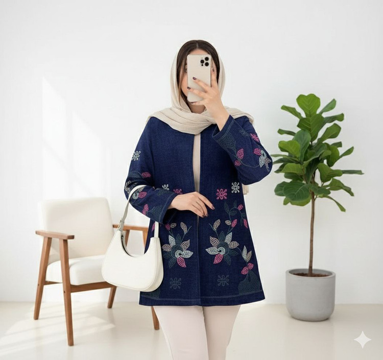 کت مجلسی گلدوزی زنانه مخمل مناسب یلدا