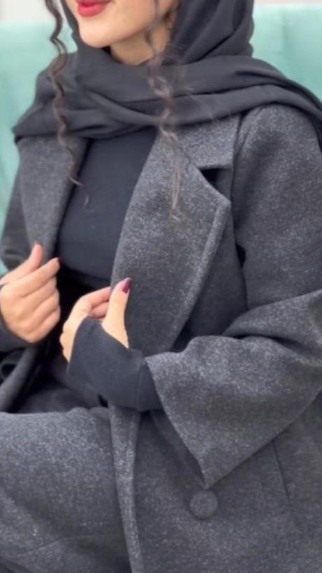 ست کت شلوار پشمی زنانه مدل پگاه