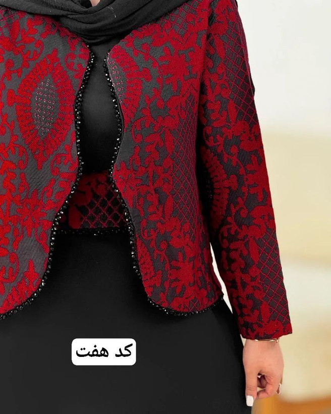 ست کت سارافون یلدایی مجلسی زنانه مدل غزال