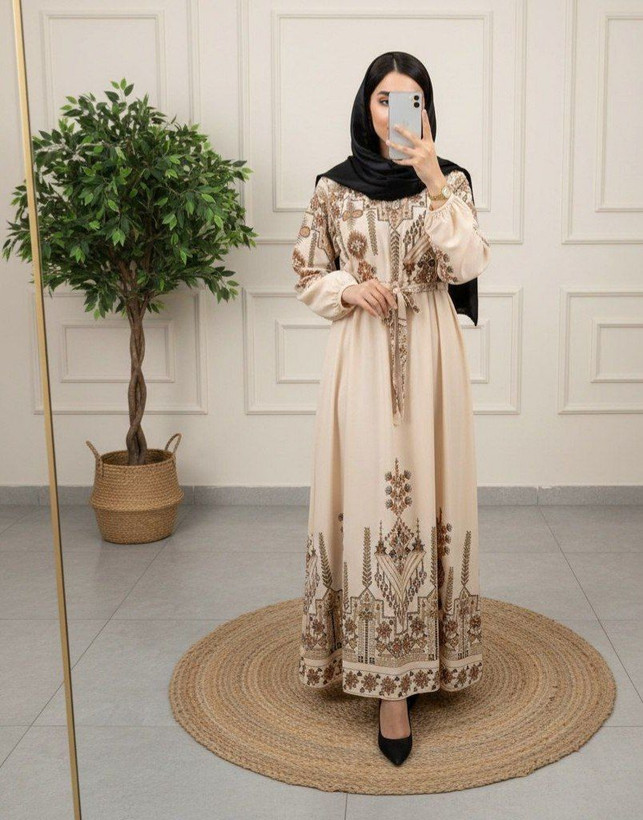 پیراهن ساحلی بلند زنانه شیک و مجلسی