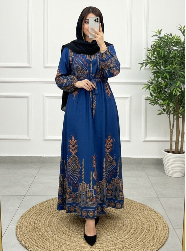 پیراهن ساحلی بلند زنانه شیک و مجلسی