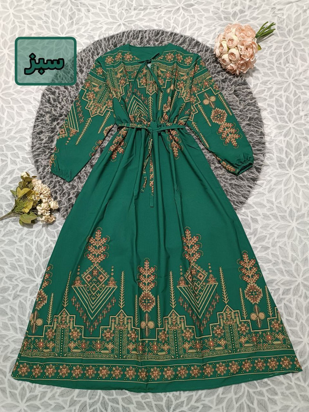 پیراهن ساحلی بلند زنانه شیک و مجلسی
