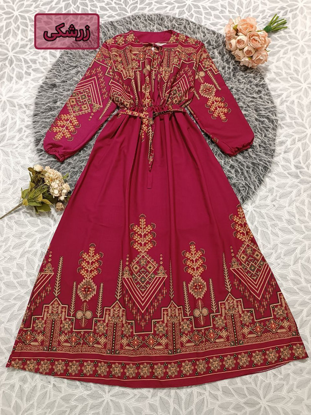 پیراهن ساحلی بلند زنانه شیک و مجلسی