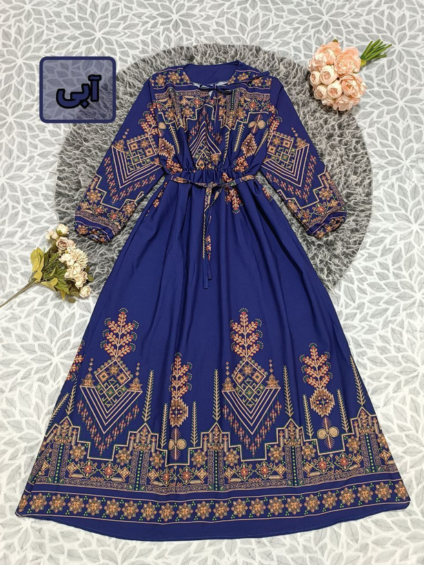 پیراهن ساحلی بلند زنانه شیک و مجلسی