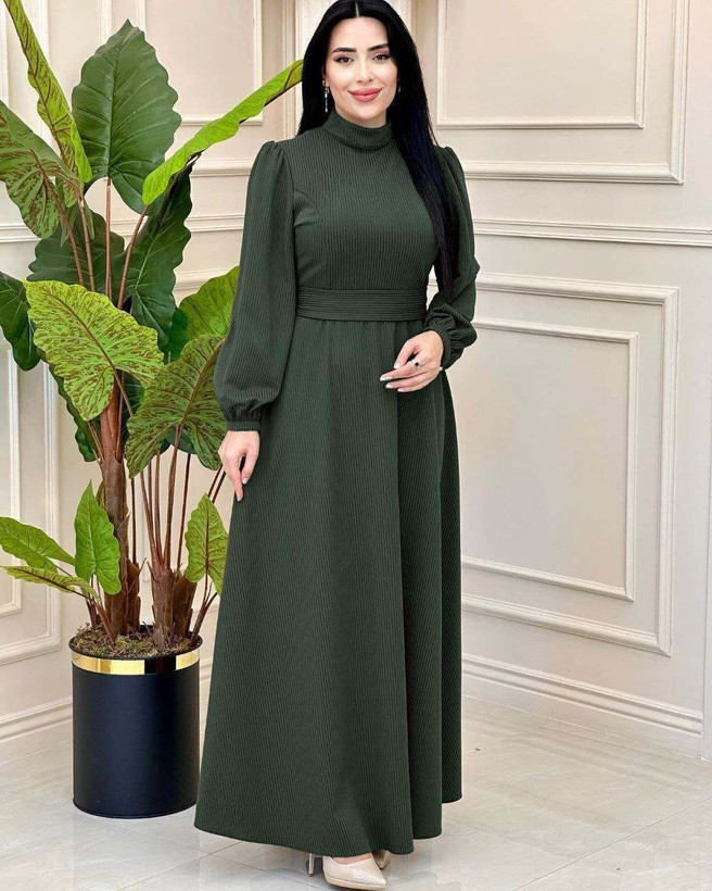 پیراهن بلند زنانه پاییزه مدل پونه
