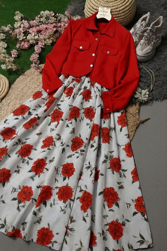 کت سارافون یلدایی و مجلسی زنانه مدل مارال
