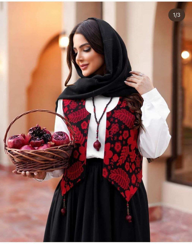 جلیغه یلدایی زنانه مدل دلربا