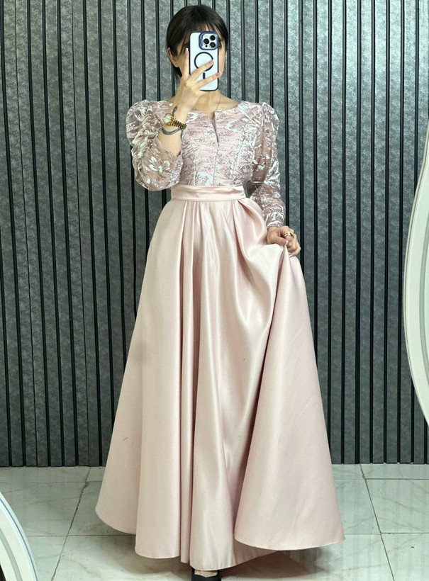 پیراهن مجلسی بلند زنانه مدل فروغ