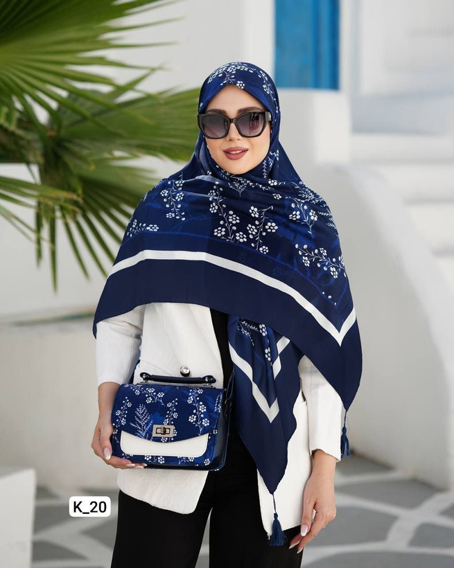 ست کیف و روسری مجلسی زنانه کد 8547