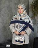ست کیف و روسری مجلسی زنانه کد 8547