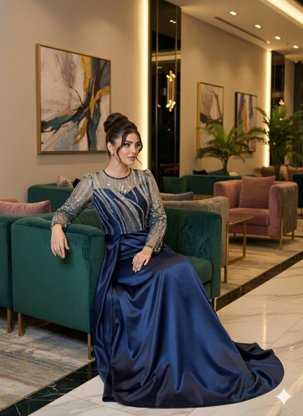 پیراهن مجلسی زنانه ملودی، شیک و مزونی