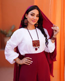 ست سه تکه عیدانه مدل فرخنده