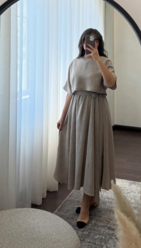 ست کراپ سارافون تابستانه زنانه مدل بیتا تک و عمده