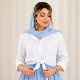شومیز گره ای مجلسی مدل رویا ارسال فوری تک و عمده